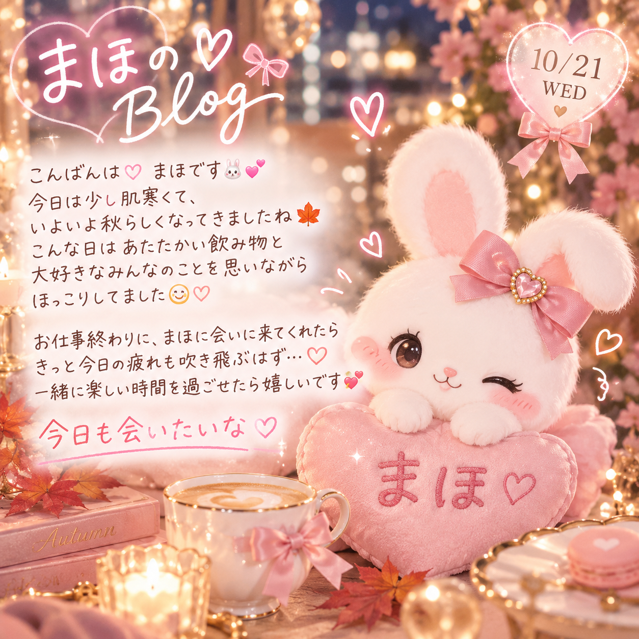 まほと甘い夜を過ごそ?🐰💕 - 逆いちゃキャバ 新橋 CLUB LOVEST ラベスト